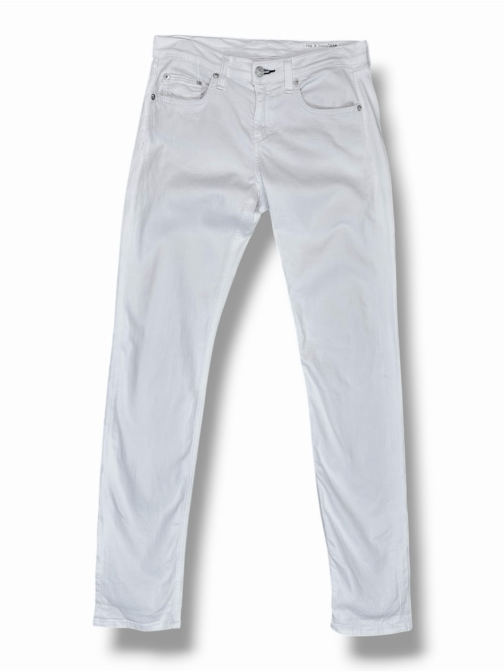 rag & bone White Ankle Women's Jeans